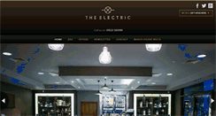 Desktop Screenshot of electricbarandrestaurant.co.uk